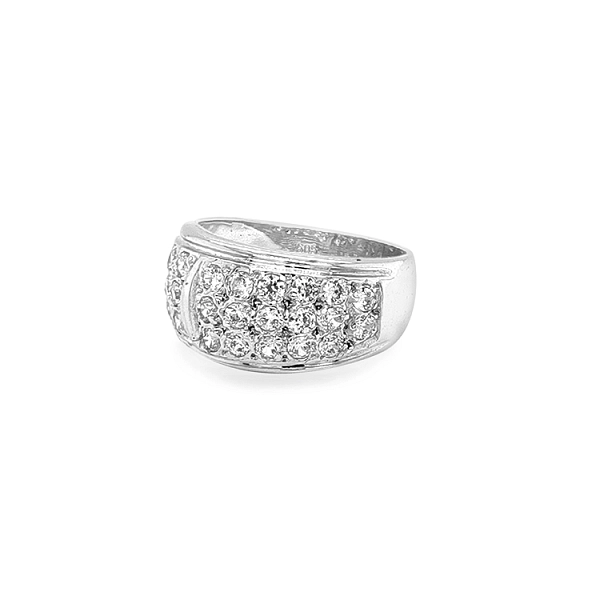 Nhẫn vàng đính đá zircon