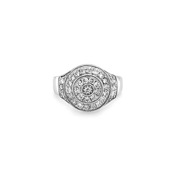 Nhẫn vàng đính đá zircon