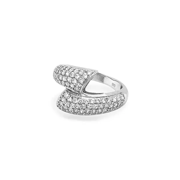 Nhẫn vàng đính đá zircon