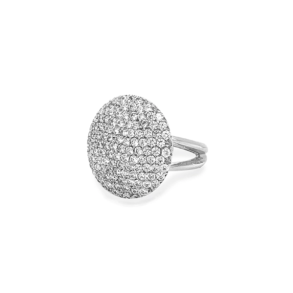 Nhẫn vàng đính đá zircon