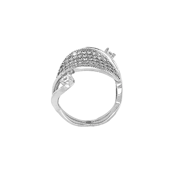 Nhẫn vàng đính đá zircon