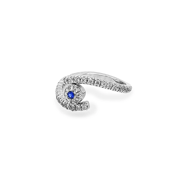 Nhẫn vàng đính đá zircon màu