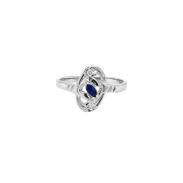 Nhẫn vàng đính đá zircon
