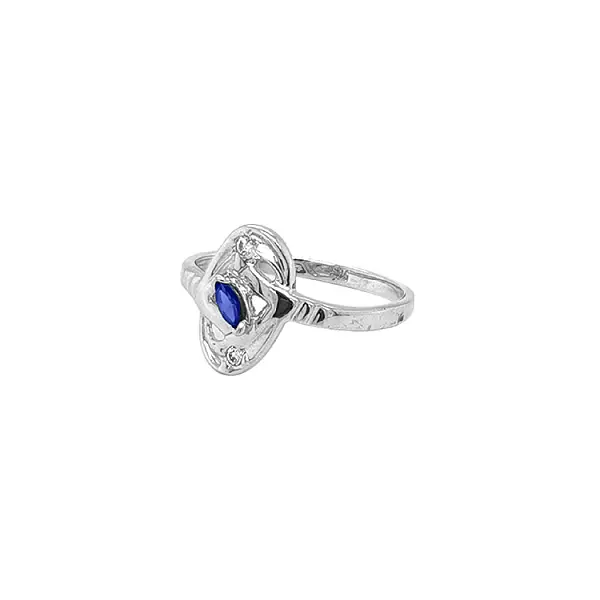 Nhẫn vàng đính đá zircon