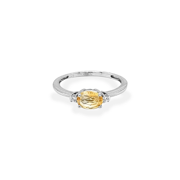 Nhẫn vàng đính đá zircon