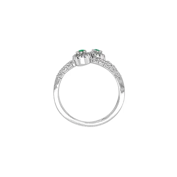 Nhẫn vàng đính đá zircon