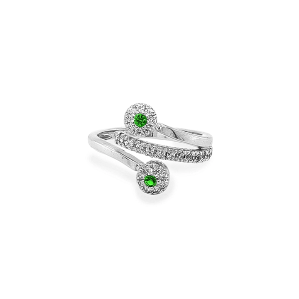 Nhẫn vàng đính đá zircon