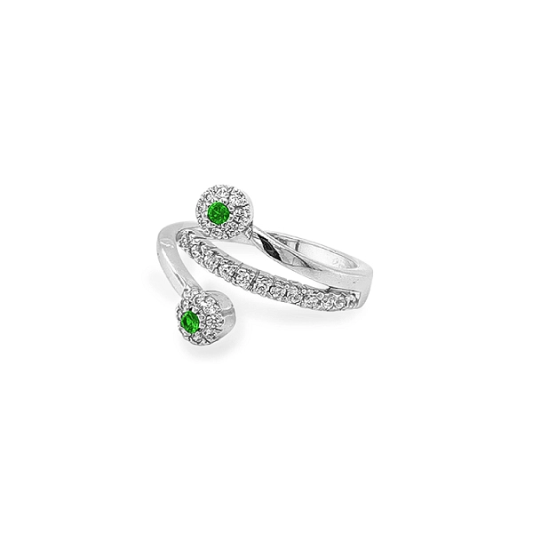 Nhẫn vàng đính đá zircon