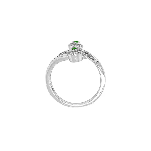 Nhẫn vàng đính đá zircon