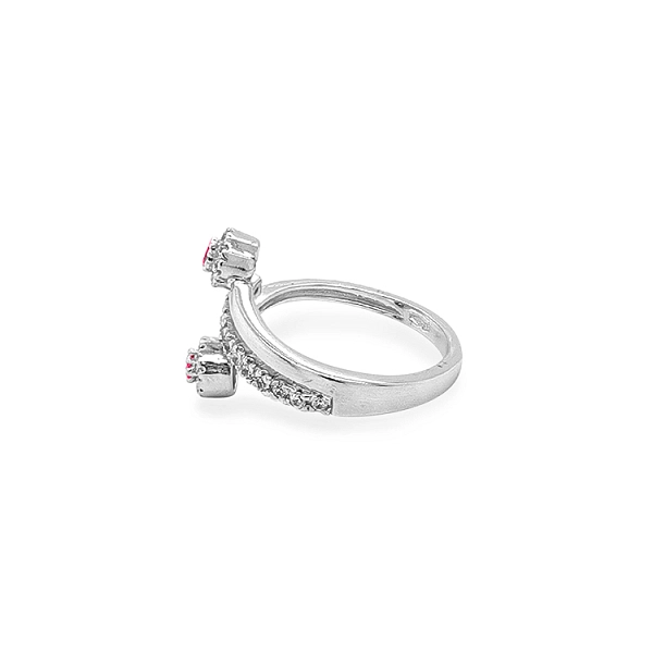 Nhẫn vàng đính đá zircon
