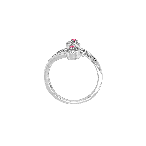 Nhẫn vàng đính đá zircon