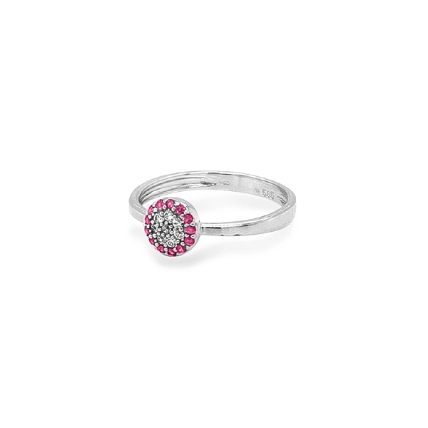 Nhẫn vàng đính đá zircon