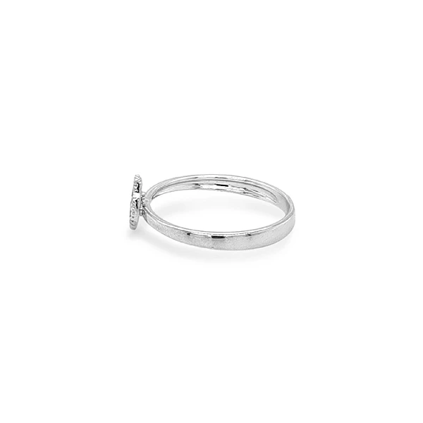 Nhẫn Bọ Rùa Vàng với Đá Zircon