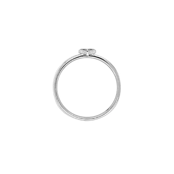 Nhẫn Bọ Rùa Vàng với Đá Zircon