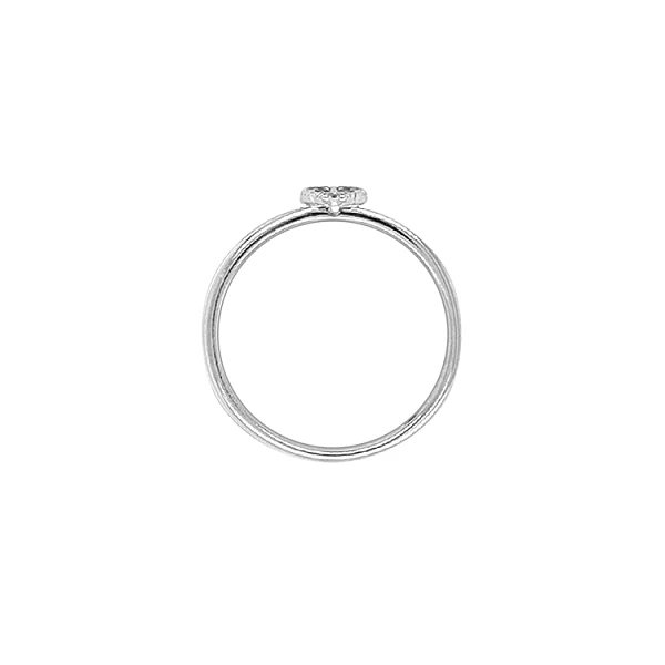 Nhẫn Bọ Rùa Vàng với Đá Zircon