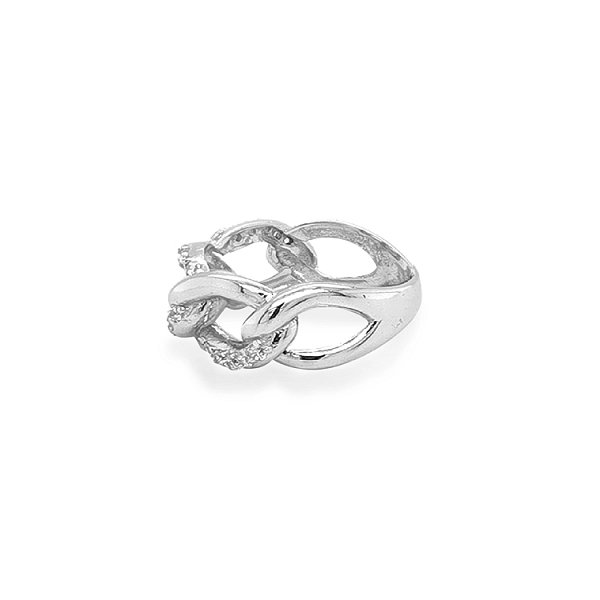 Nhẫn vàng đính đá zircon
