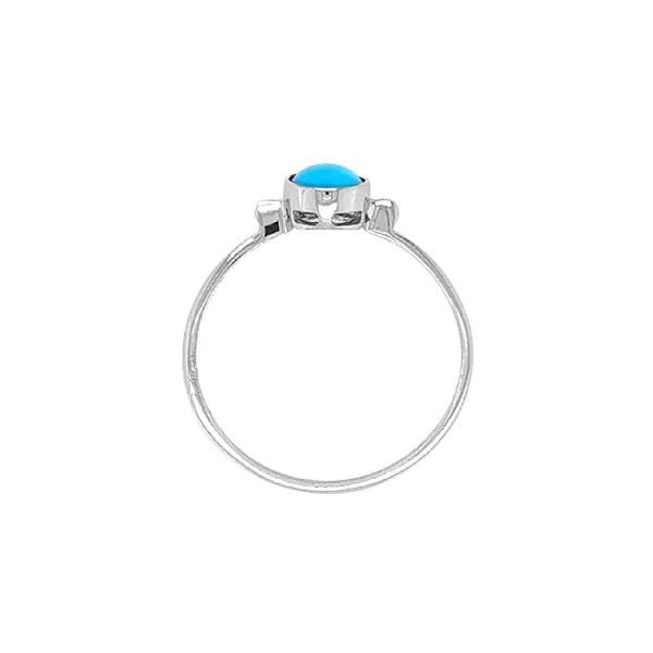 Nhẫn vàng đính ngọc lam