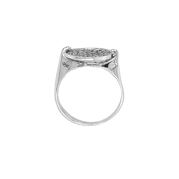 Nhẫn vàng đính đá zircon