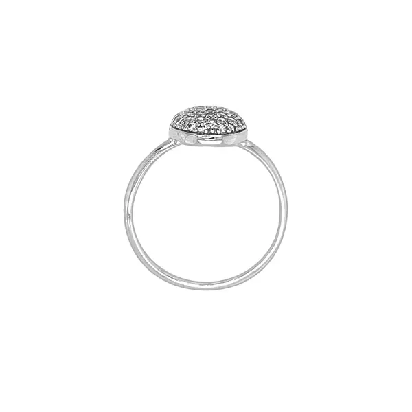 Nhẫn vàng đính đá zircon