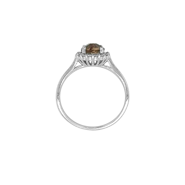 Nhẫn vàng đính đá zircon
