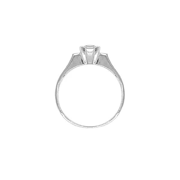 Nhẫn vàng đính đá zircon