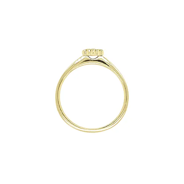 Nhẫn vàng đính đá zircon
