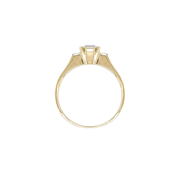 Nhẫn vàng đính đá zircon