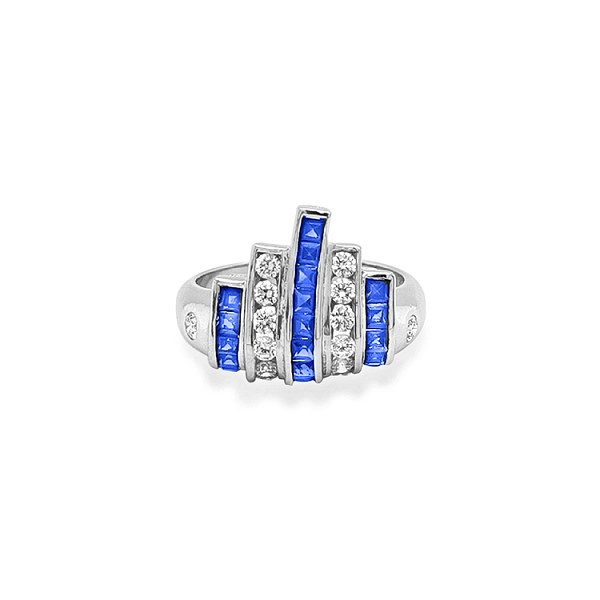 Nhẫn vàng đính đá Swarovski