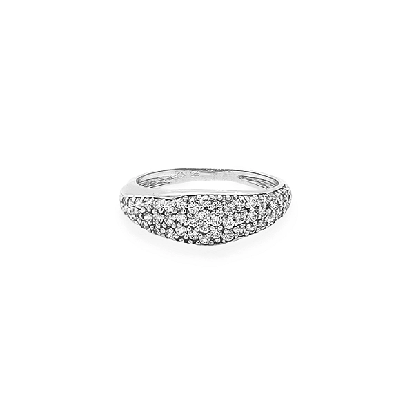 Nhẫn vàng đính đá zircon