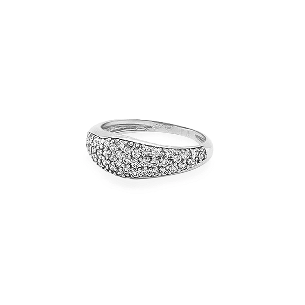 Nhẫn vàng đính đá zircon