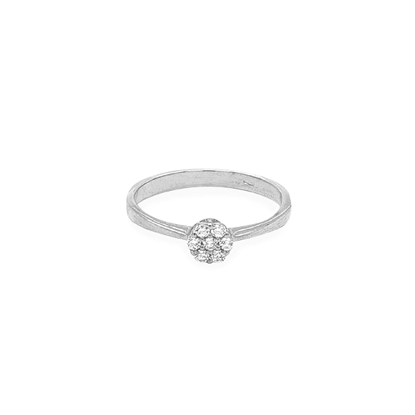 Nhẫn vàng đính đá zircon