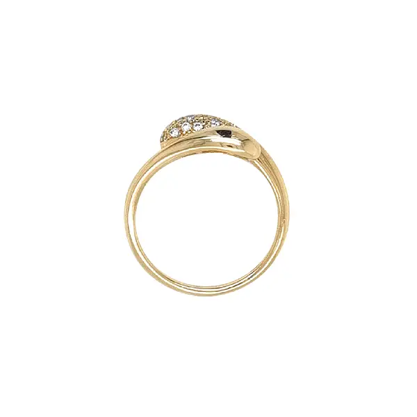 Nhẫn vàng đính đá zircon