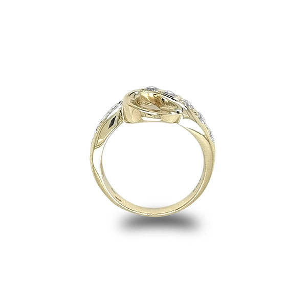 Nhẫn vàng đính đá zircon