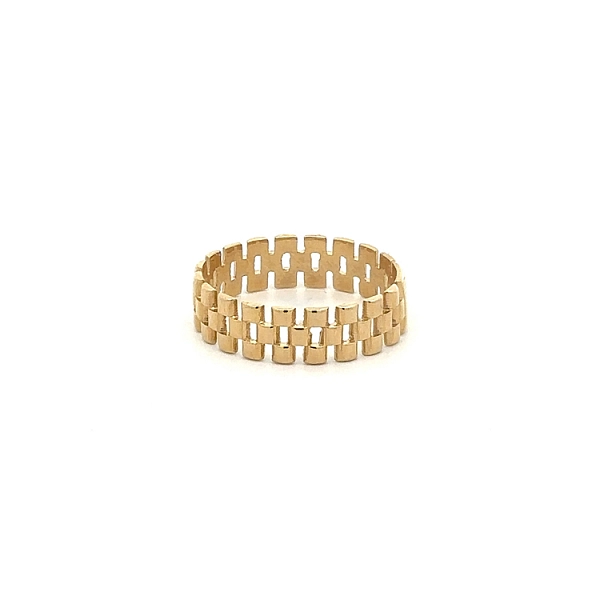 Nhẫn nam vàng phong cách Rolex