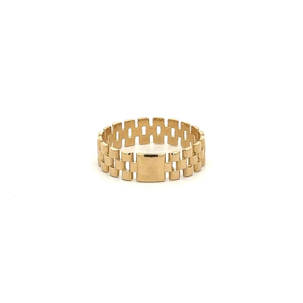 Nhẫn nam vàng phong cách Rolex