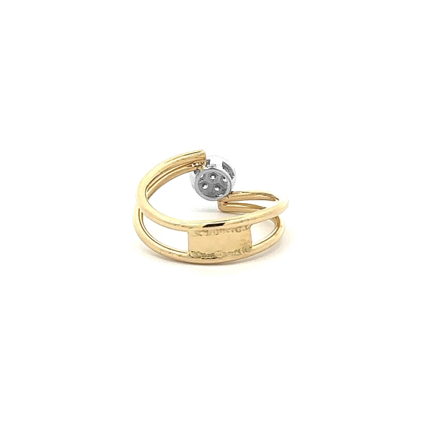Nhẫn vàng đính đá zircon