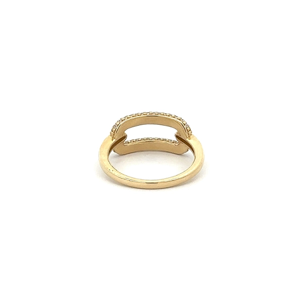 Nhẫn vàng đính đá zircon