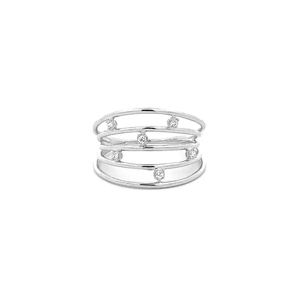 Nhẫn vàng đính đá zircon