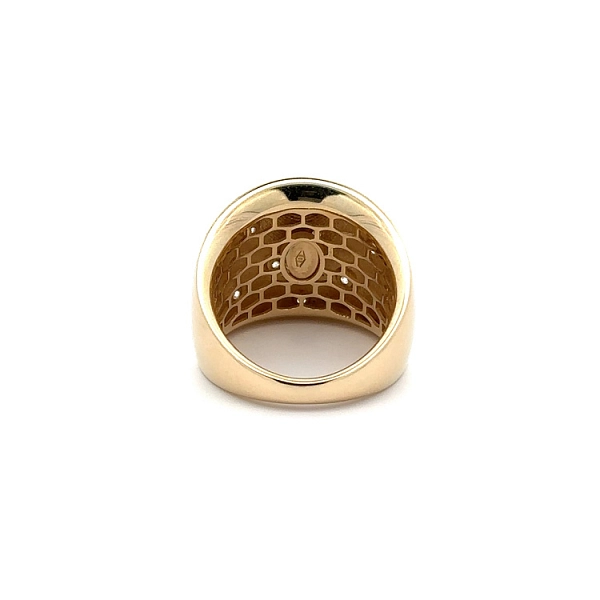 Nhẫn vàng đính đá zircon