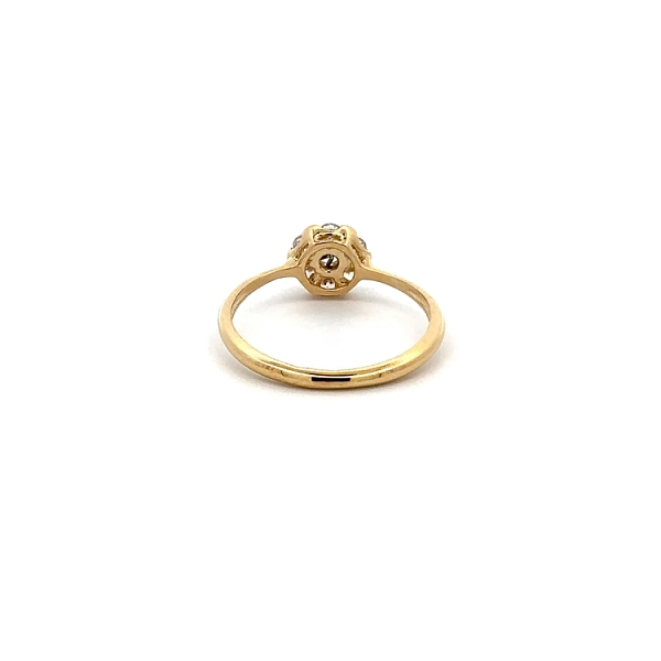 Nhẫn vàng đính đá zircon