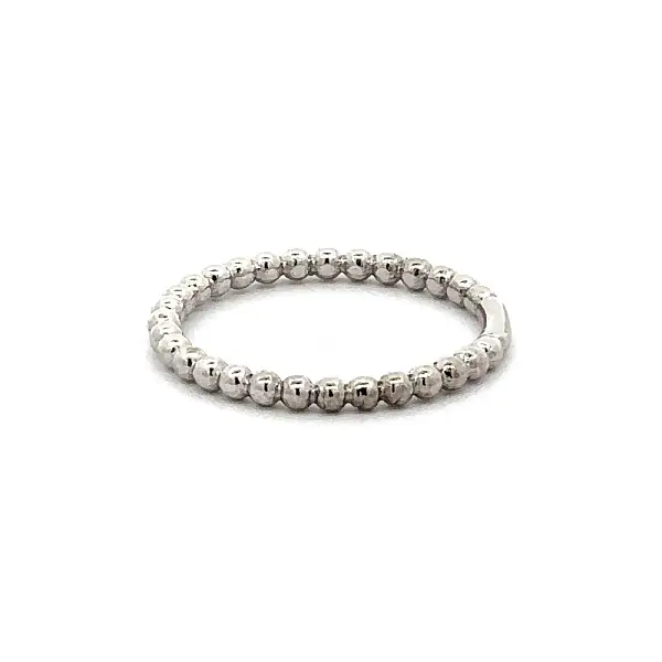 Nhẫn vàng trắng hình quả cầu