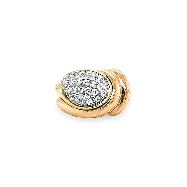 Nhẫn vàng đính đá zircon