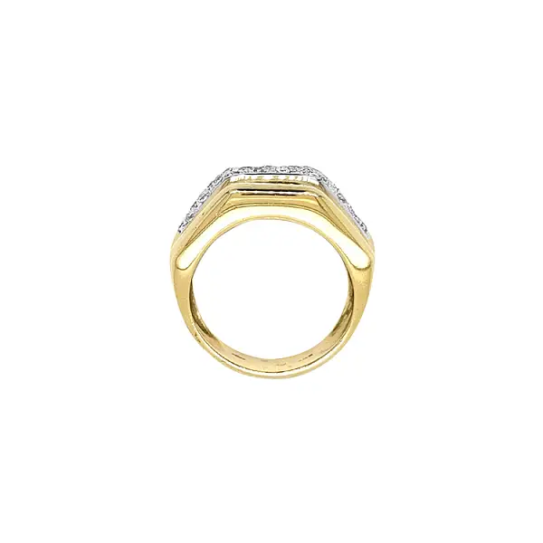 Nhẫn vàng đính đá zircon