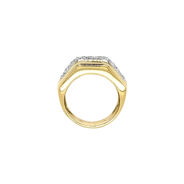 Nhẫn vàng đính đá zircon