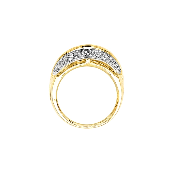 Nhẫn vàng đính đá zircon