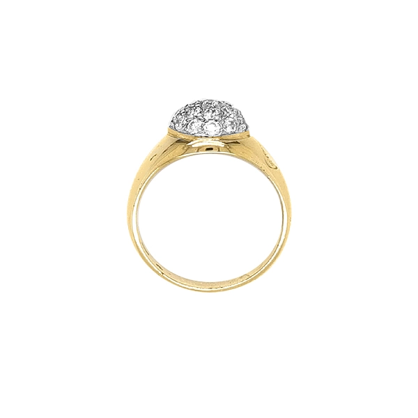 Nhẫn vàng đính đá zircon