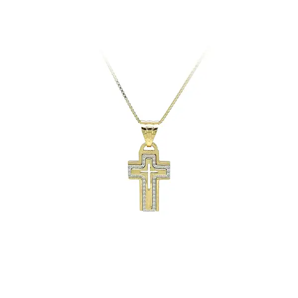 Thánh giá bằng vàng kết hợp