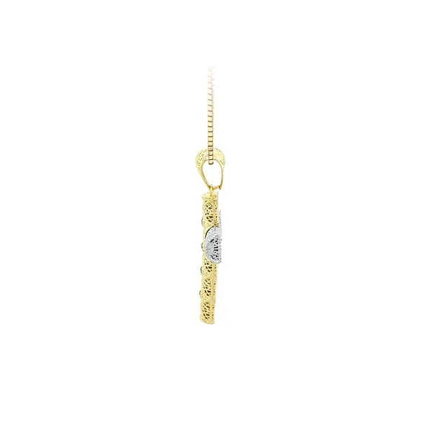 Thánh giá được làm từ vàng kết hợp với zircon