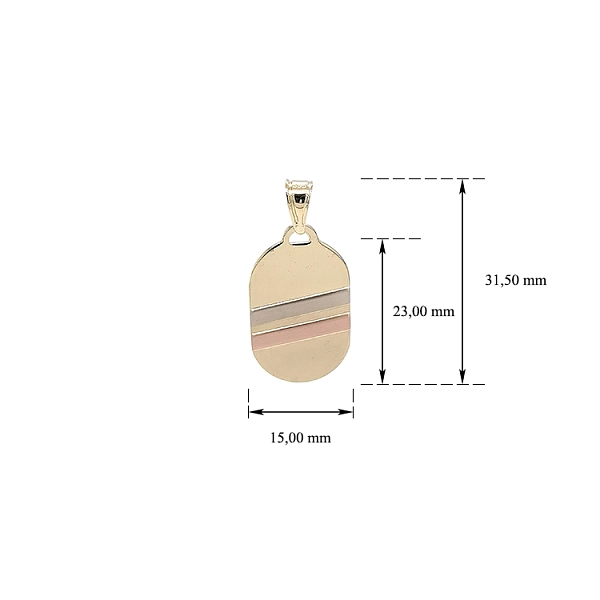 Bảng đeo vàng để khắc