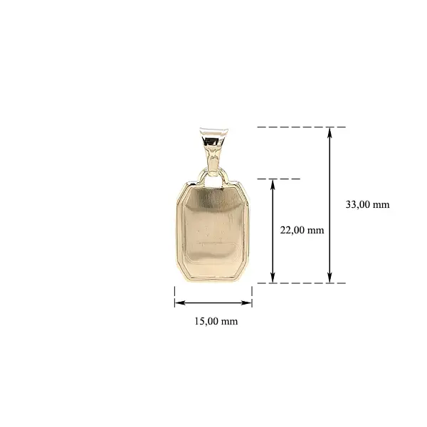 Bảng đeo vàng để khắc